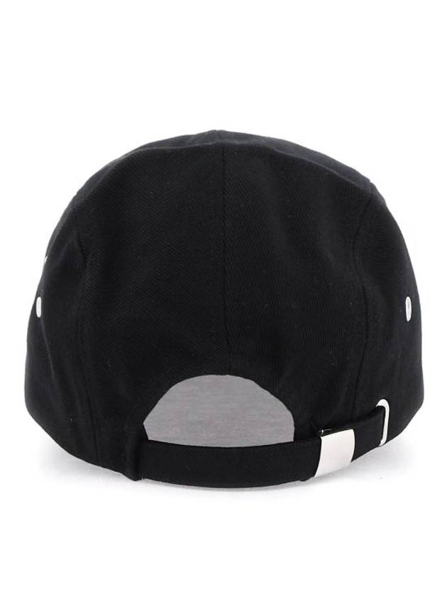 Tedji Ball Cap Black - ISABEL MARANT - BALAAN 4