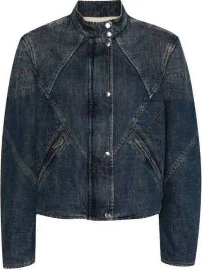 Chady Jumper Denim Jacket Blue - ISABEL MARANT - BALAAN 2