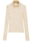 Reedition Turtle Neck Sand - COURREGES - BALAAN 1