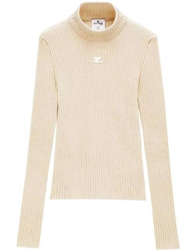 Reedition Turtle Neck Sand - COURREGES - BALAAN 1