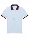 MS23K002 MS23K002 logo embroidered striped polo shirt - G/FORE - BALAAN 2