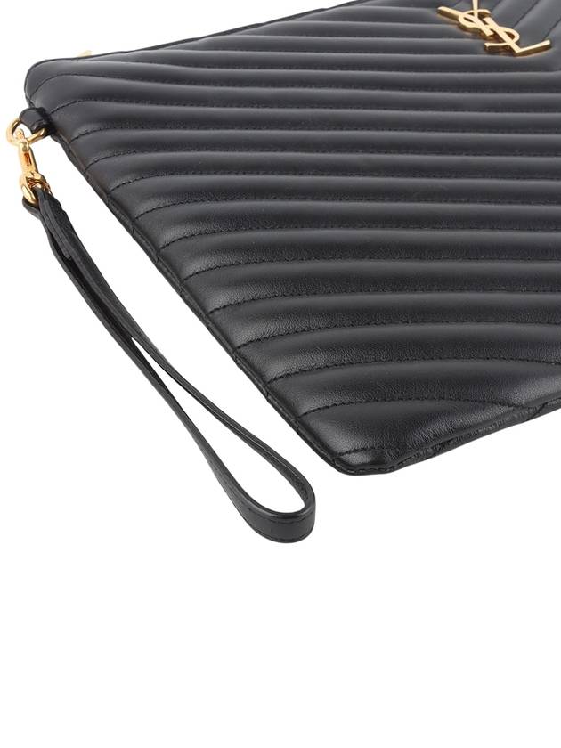 440222 Monogram Matelasse Document Holder Clutch Bag Large 33997 - SAINT LAURENT - BALAAN 5