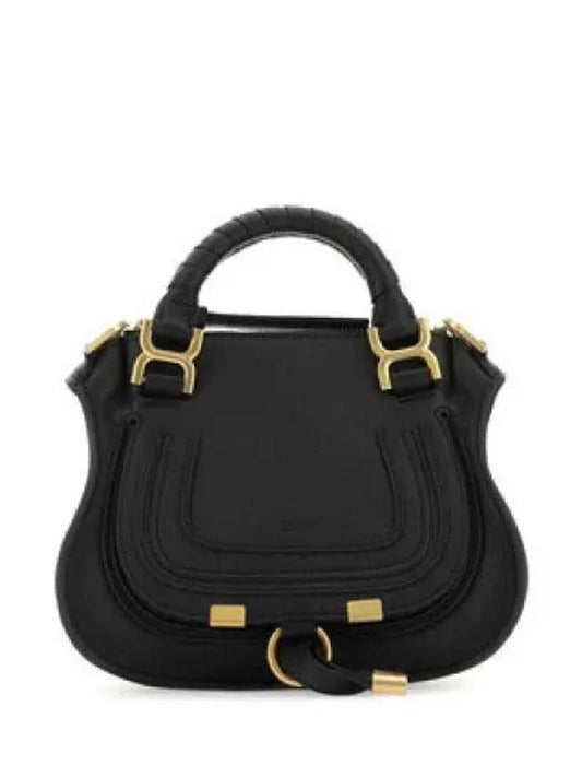 Marcie Mini Double Carry Tote Bag Black - CHLOE - BALAAN 2