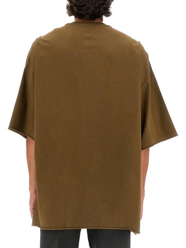 Rick Owens Cotton Jersey T-Shirt - RICK OWENS - BALAAN 3