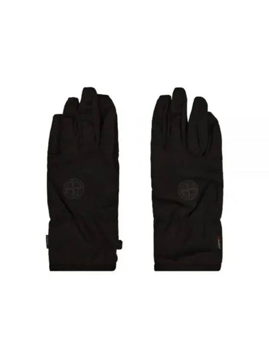 Soft Shell Redye Technology Gloves Black - STONE ISLAND - BALAAN 1