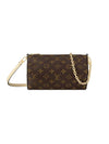 Bloom Pouch Bag Brown Yellow - LOUIS VUITTON - BALAAN 1