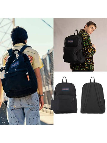 Superbreak Plus Backpack Schoolbag Notebook Laptop Black - JANSPORT - BALAAN 1