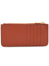 New Vara Bow Zipper Card Wallet Red - SALVATORE FERRAGAMO - BALAAN 3