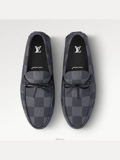 LV  Moccasin Driving Shoes Grey - LOUIS VUITTON - BALAAN 2