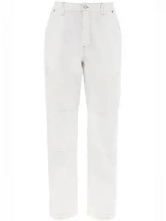 MM6 Margiela zipper detail loose pants OFFWHITE Off white SH0KA0003S78548102 - MAISON MARGIELA - BALAAN 1