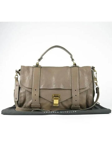 brown tote bag - PROENZA SCHOULER - BALAAN 1