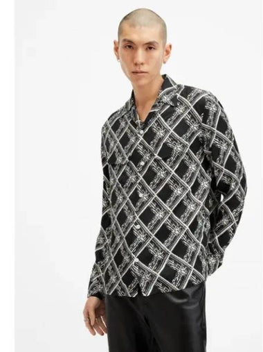 Grid long sleeve shirt M025SB 451 - ALLSAINTS - BALAAN 1