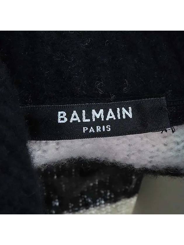 Smith Market Black White Knit Men s Clothing - BALMAIN - BALAAN 4