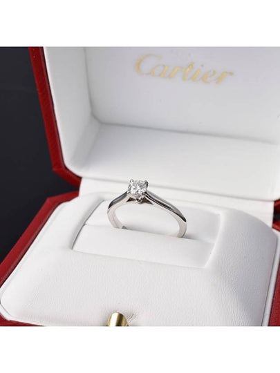 Women s 0 24 Carat Solitaire Ring No 47 - CARTIER - BALAAN 2