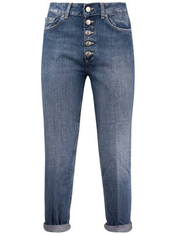 Dondup Koons Loose Jeans In Fixed Denim Lyocell - DONDUP - BALAAN 1