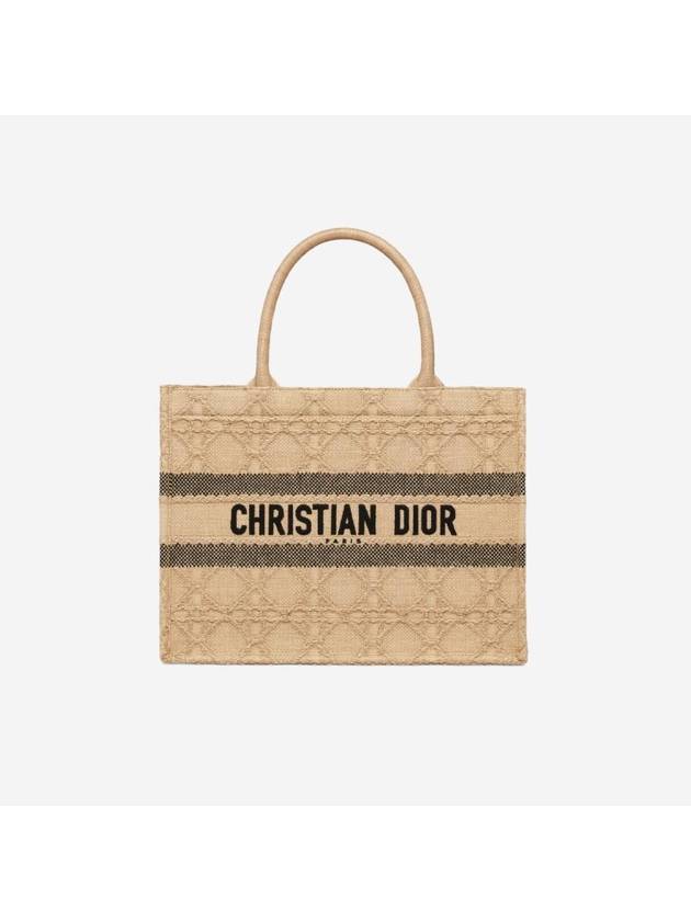 Book Medium Tote Bag Natural - DIOR - BALAAN 1