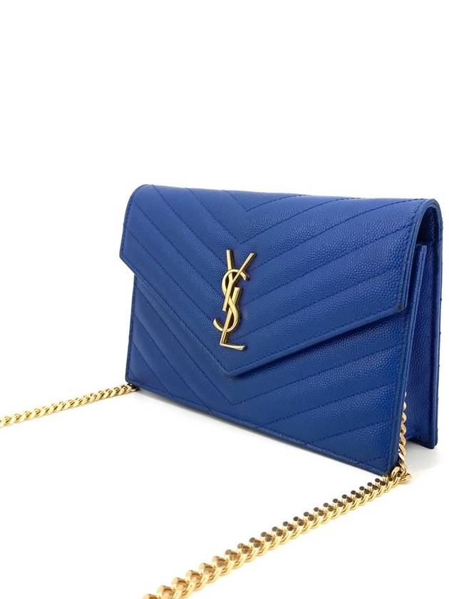 Monogram Envelope WOC Cross Bag 393953 - SAINT LAURENT - BALAAN 4