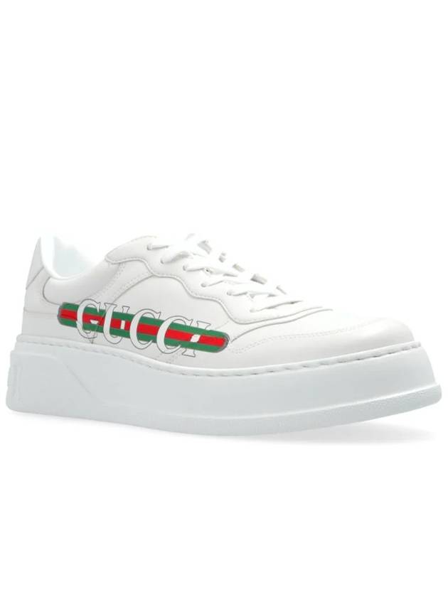 Demetra Chunky Low Top Sneakers White - GUCCI - BALAAN 5