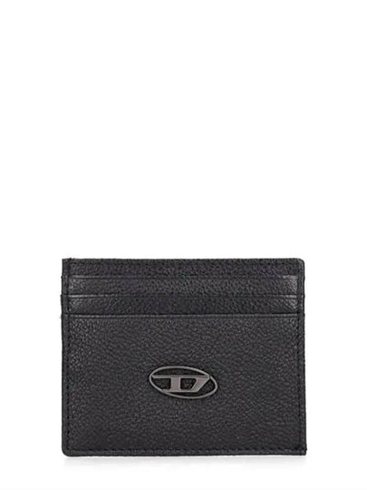 Johnny D Logo Card Wallet Black - DIESEL - BALAAN 2