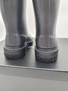 CC Logo High Rubber Rain Boots Black - CHANEL - BALAAN 6