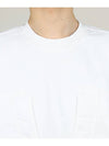 Cotton Fleece Crewneck Sweatshirt White - STONE ISLAND - BALAAN 4