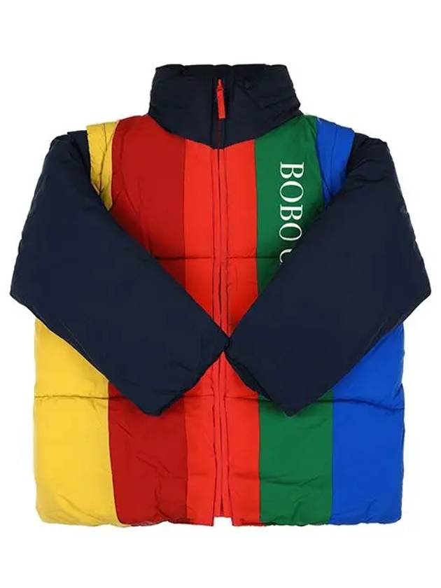 Padding B224AC131 991 Logo Color Block Padded Kids Infant - BOBO CHOSES - BALAAN 1