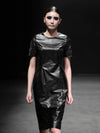 MOONKYOUNGLAE Leather dress H BK - ICONOGRAPHY - BALAAN 2