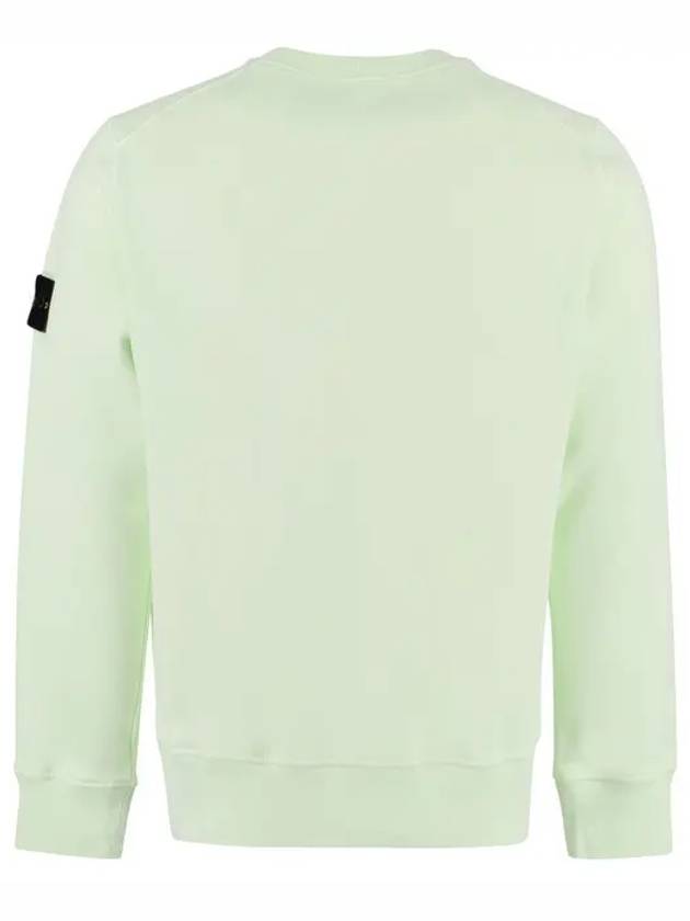 Wappen Patch Crew Neck Sweatshirt Green - STONE ISLAND - BALAAN 3