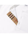 Monogram Motif Polo Shirt White - BURBERRY - BALAAN 5