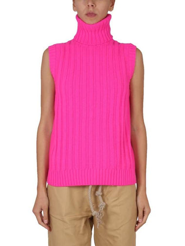 Jejia Sleeveless Turtleneck Sweater - JEJIA - BALAAN 1