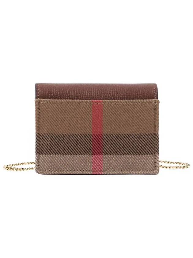 Chain Jade Card Wallet Brown - BURBERRY - BALAAN 9