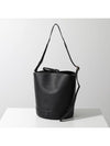 Ana Leather Shoulder Bag Black - A.P.C. - BALAAN 3