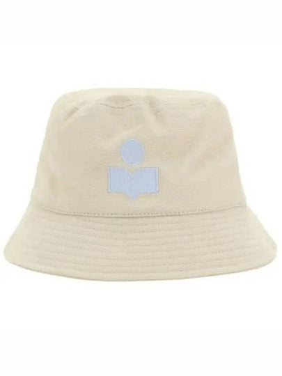 Haley Embroidered Logo Bucket Hat Ivory - ISABEL MARANT - BALAAN 2