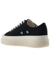 Austin Logo Print Platform Low Top Sneakers Black - ISABEL MARANT - BALAAN 4