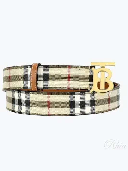 Regular Vintage Check Belt - BURBERRY - BALAAN 2