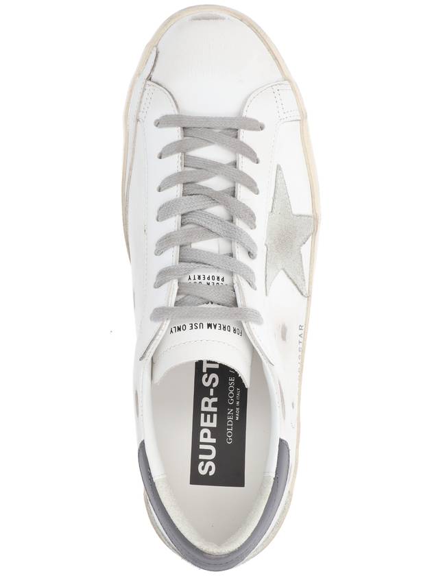 Superstar Grey Tab Low Top Sneakers White - GOLDEN GOOSE - BALAAN 6