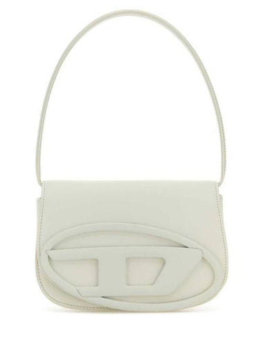 1DR Iconic Matte Leather Shoulder Bag White - DIESEL - BALAAN 1