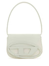 1DR Iconic Matte Leather Shoulder Bag White - DIESEL - BALAAN 1