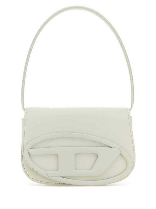 1DR Iconic Matte Leather Shoulder Bag White - DIESEL - BALAAN 1