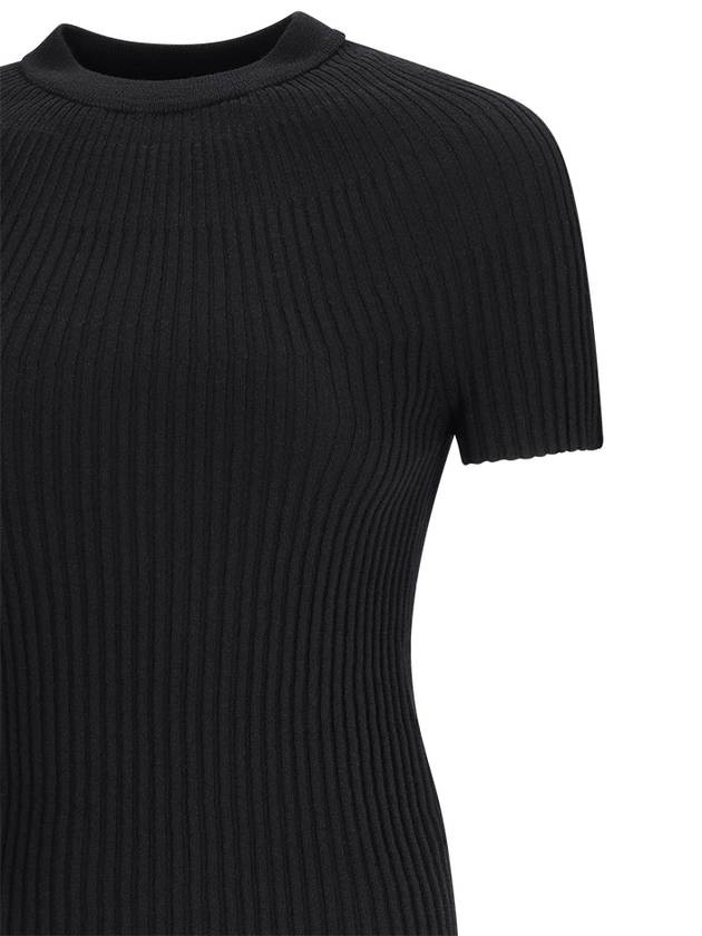 RIBBED KNIT TOP - BALMAIN - BALAAN 3