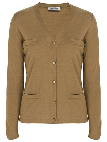 camel Kenya wool cardigan 004 - MAX MARA - BALAAN 1