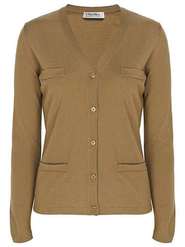 camel Kenya wool cardigan 004 - MAX MARA - BALAAN 1