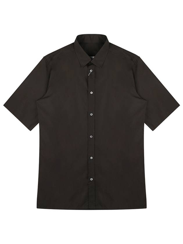 Classic Short Sleeve Shirt Brown - MAISON MARGIELA - BALAAN 1