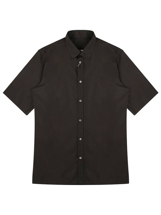 Classic Short Sleeve Shirt Brown - MAISON MARGIELA - BALAAN 1