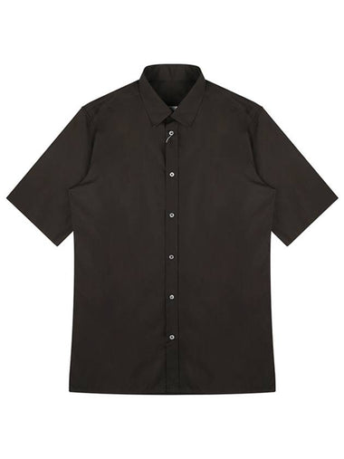 Classic Short Sleeve Shirt Brown - MAISON MARGIELA - BALAAN 1