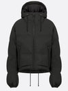 Alps Hooded Puffer Quilted Technical Taffeta Padding Black - DIOR - BALAAN 1