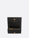 Caro XS Supple Cannage Calfskin Card Wallet Black - DIOR - BALAAN 4