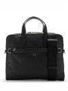 Lettering Logo Briefcase Black - HUGO BOSS - BALAAN 2