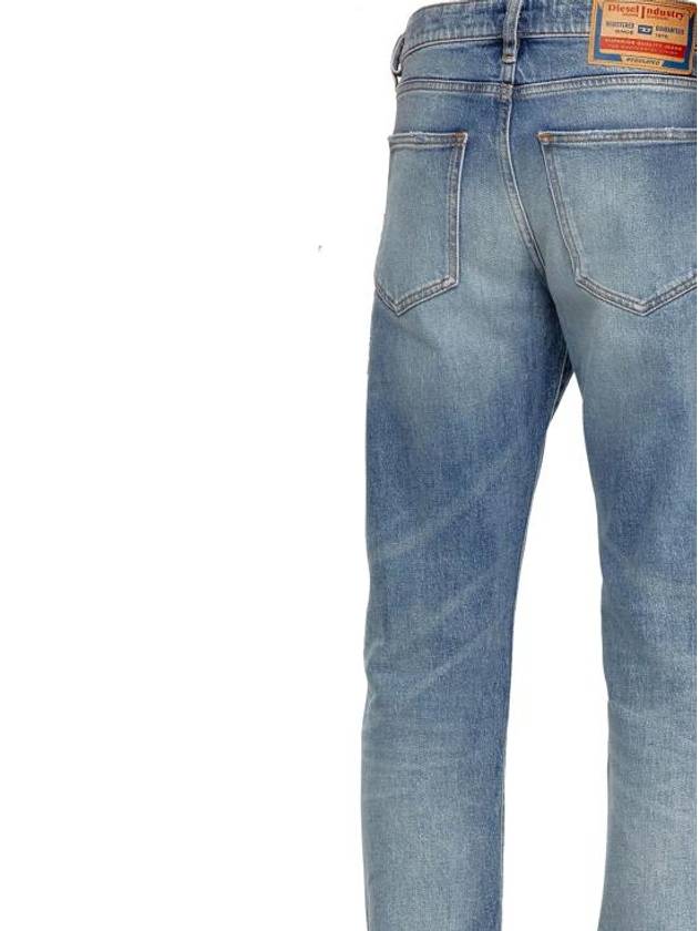 2019 D Strukt Slim Fit Jeans Medium Blue - DIESEL - BALAAN 4