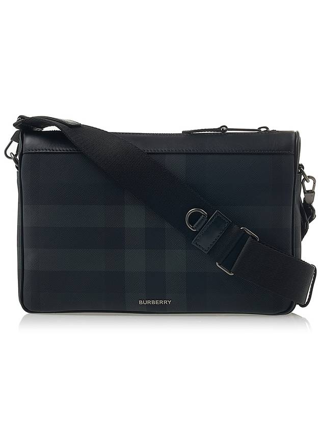 Rambler Check Cross Bag Charcoal - BURBERRY - BALAAN 2